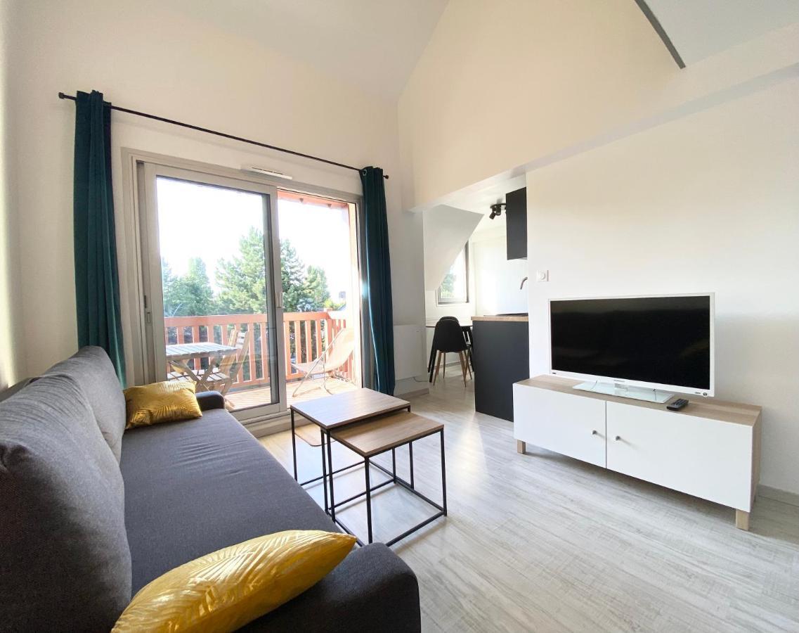 L'Oree De Deauville, Charmant Duplex Proche Plage Tourgeville Εξωτερικό φωτογραφία